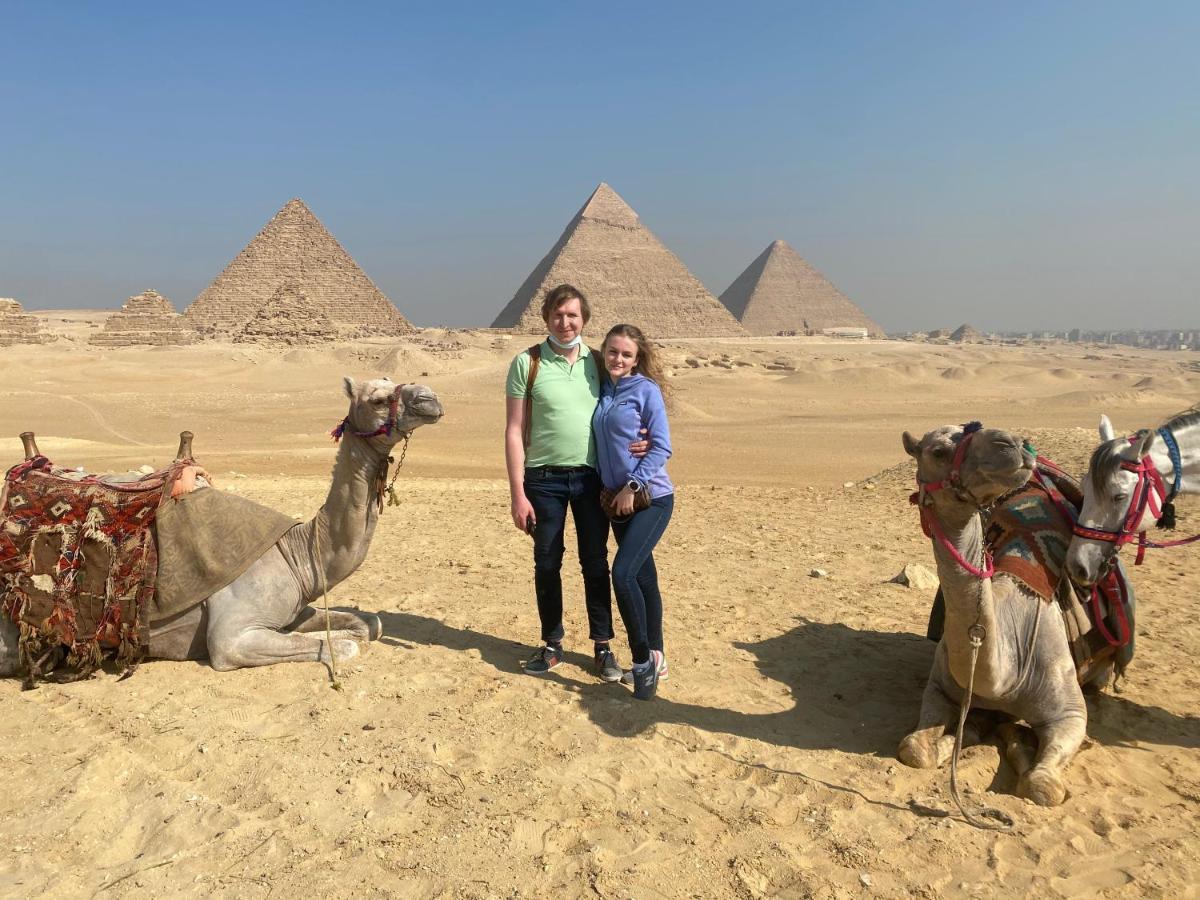 Grand Pyramids View Hotel Kairo Bagian luar foto
